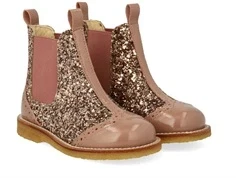 Angulus støvlette chelsea clay med glimmer